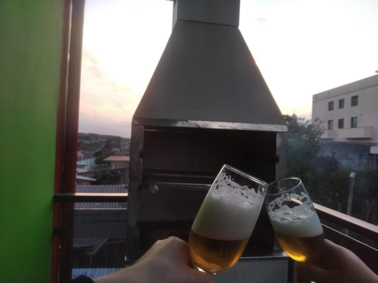 Apartamento Cambara com churrasqueira e uma ampla sacada Cambará Exterior foto